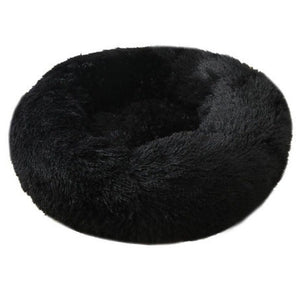 Create a Cozy Space for Your Furry Friend with Our Soft Thick Cotton Plush Round Pet Bed
