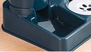 Transform Your Pet's Feeding Routine with the Automatic Pet Food And Water Feeding Device System